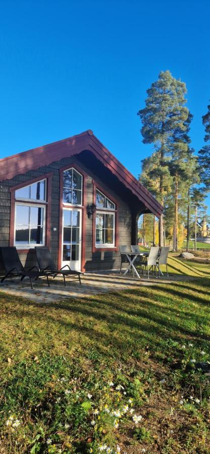Lakeside Log Cabin Fraemby Udde Φαλούν Εξωτερικό φωτογραφία