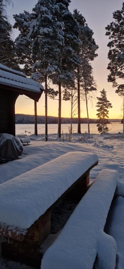 Lakeside Log Cabin Fraemby Udde Φαλούν Εξωτερικό φωτογραφία